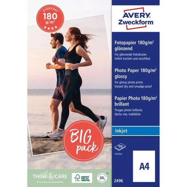 Avery Zweckform Fotopapier 2496 Din A4-image