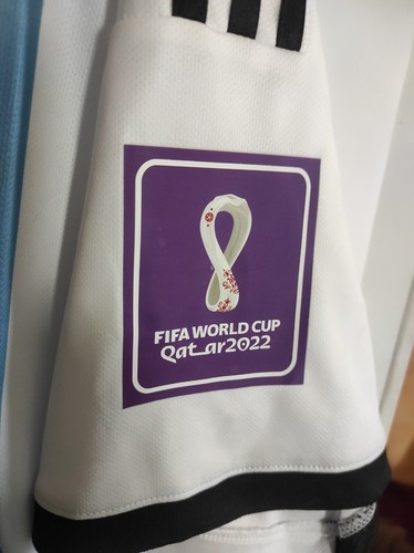 Maglia Calcio Adidas Argentina Campione Del Mondo Di Messi Taglia XL - Foto 3 di 11