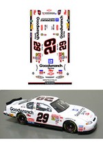 29 Goodwrench Debut car 2001 HO scale decal fits AFX TYCO Lifelike Autoworld