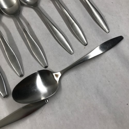 Oneida Jasmine 38 Piece Lot 18/10 Stainless Knife Fork Spoon Serve Replacement - Picture 12 of 13