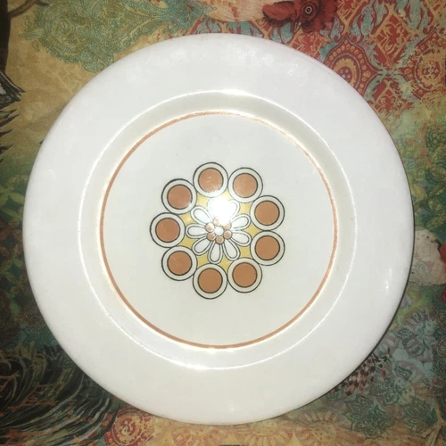 Vtg Mikasa Mediterrania Seminar 4090 Raised Saucer 7 3/4” Oven To Table MCM