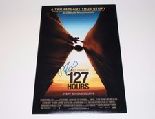 ACTOR JAMES FRANCO SIGNED 127 HOURS 12x18 MOVIE POSTER W/COA THE DISASTER ARTIST