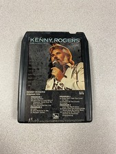RARE KENNY ROGERS GREATEST HITS 8 TRACK TAPE - TESTED WORKS