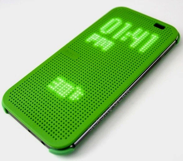 HTC ONE M8 Dot View Case -Interact With Your Phone without Opening The Case! NEW - Image 3 of 3