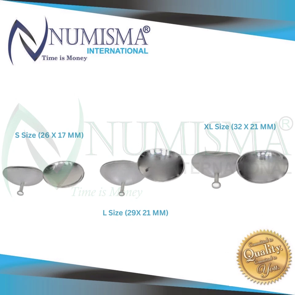 Protector de ojos láser corneal protector oftálmico para ojos S, L y XL conjunto de 6 piezas Foto 4 de 4