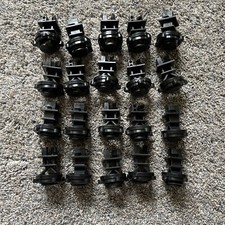 20 Insulators for Rebar Style Electric Fence Posts - Brand New