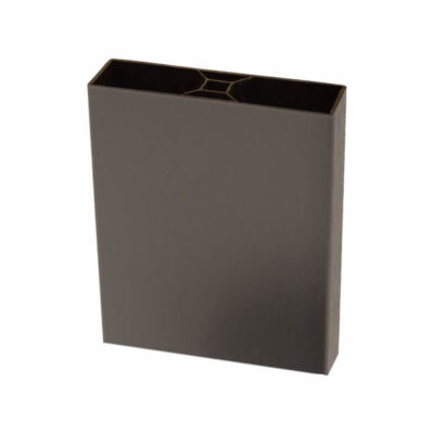 Lattenprofil 0,58m, 82x22x1,5mm in Silbergrau 0124 Einzäunung Zaunanlagen Zaun