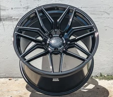 19" 20" MRR Flow Forged M024 Black Wheels For Corvette C5 C6 C7 Stingray Z51  