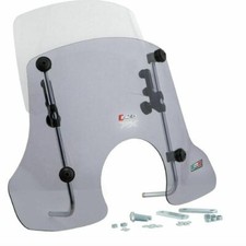 Vespa PX Faco Twin Screen Windscreen Flyscreen Double 125 150 200 LML Star Smoke