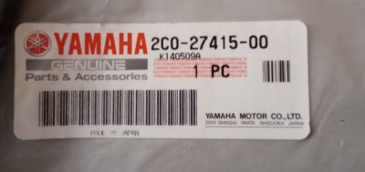 Yamaha YZF-R6 Footrest Plate NOS 2C0-27415-00 (L-3359) | eBay