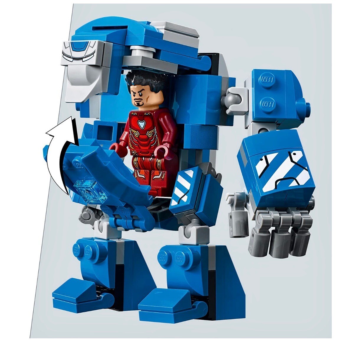 LEGO® Super Heroes 76315 Le laboratoire d'Iron Man : la salle des armures