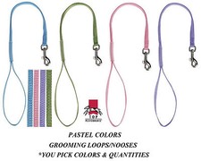 TOP PERFORMANCE PASTEL LOOP RESTRAINT Noose for Dog Pet Grooming Table Arm Bath