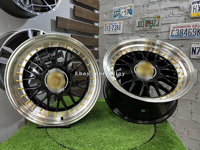 4 x 17 Inch 5x120/5x112 LM Style Tiefe Schwarz Räder : Passend Für BMW E36 E90