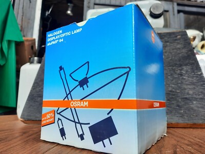 1xOSRAM HALOGEN DISPLAY/OPTIC LAMP ALUPAR 64 OVP 1000W 230V GX16d EXC, CP/60,NEU