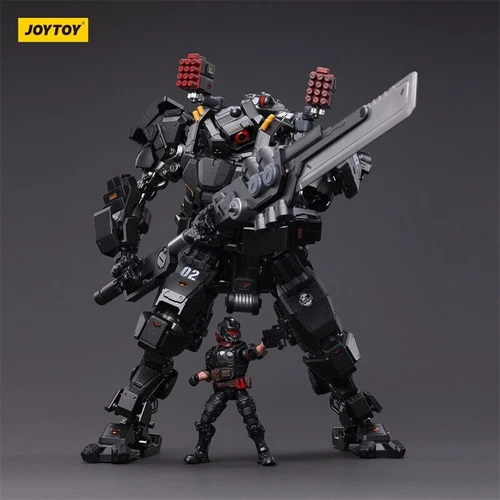 JoyToy 1/18 3,75 Zoll Tyrann Mecha 02 & Driver Actionfigur Modellspielzeug - Bild 4 von 11