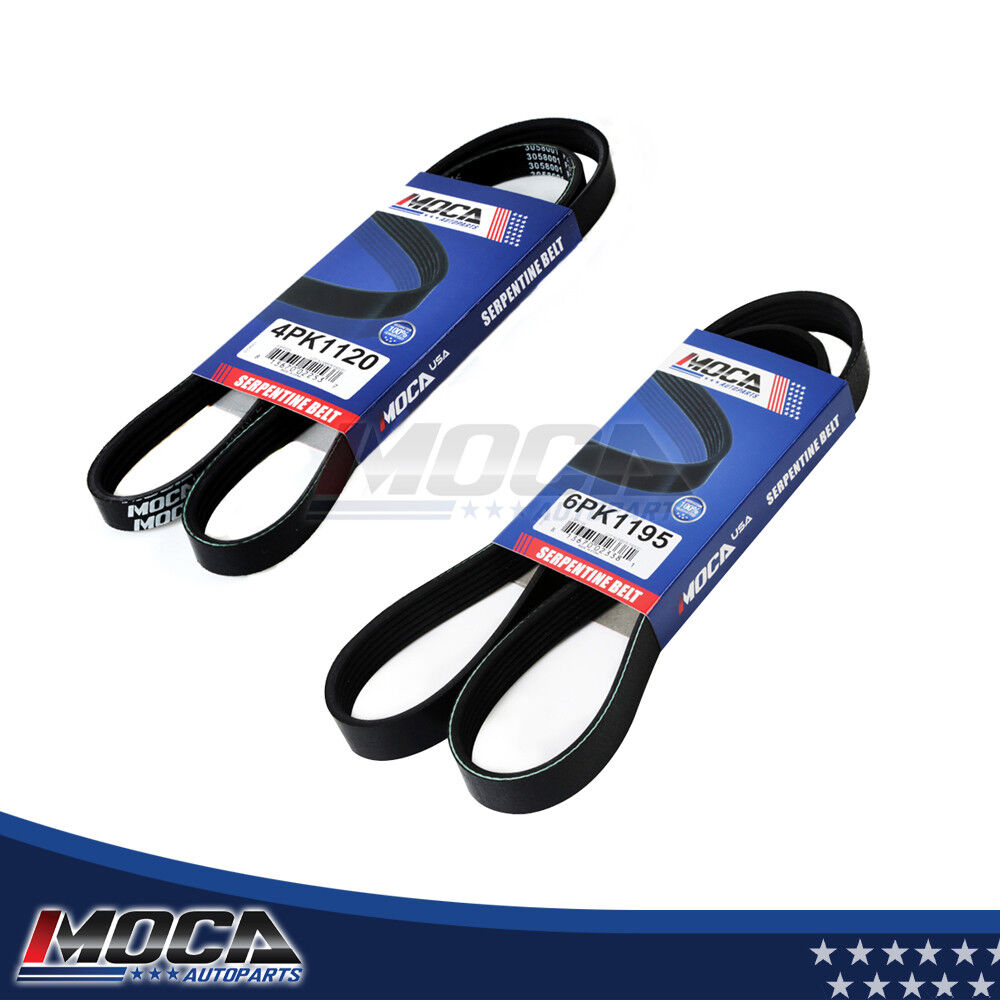 01-05 For Honda Civic 2 BANDO Drive Belts Set -Alt-W/O AC-Pwr - 4PK1010 - 6PK860 - Foto 12