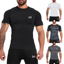 Herren Kompressionsshirt Kurzarm T-Shirts Sch...