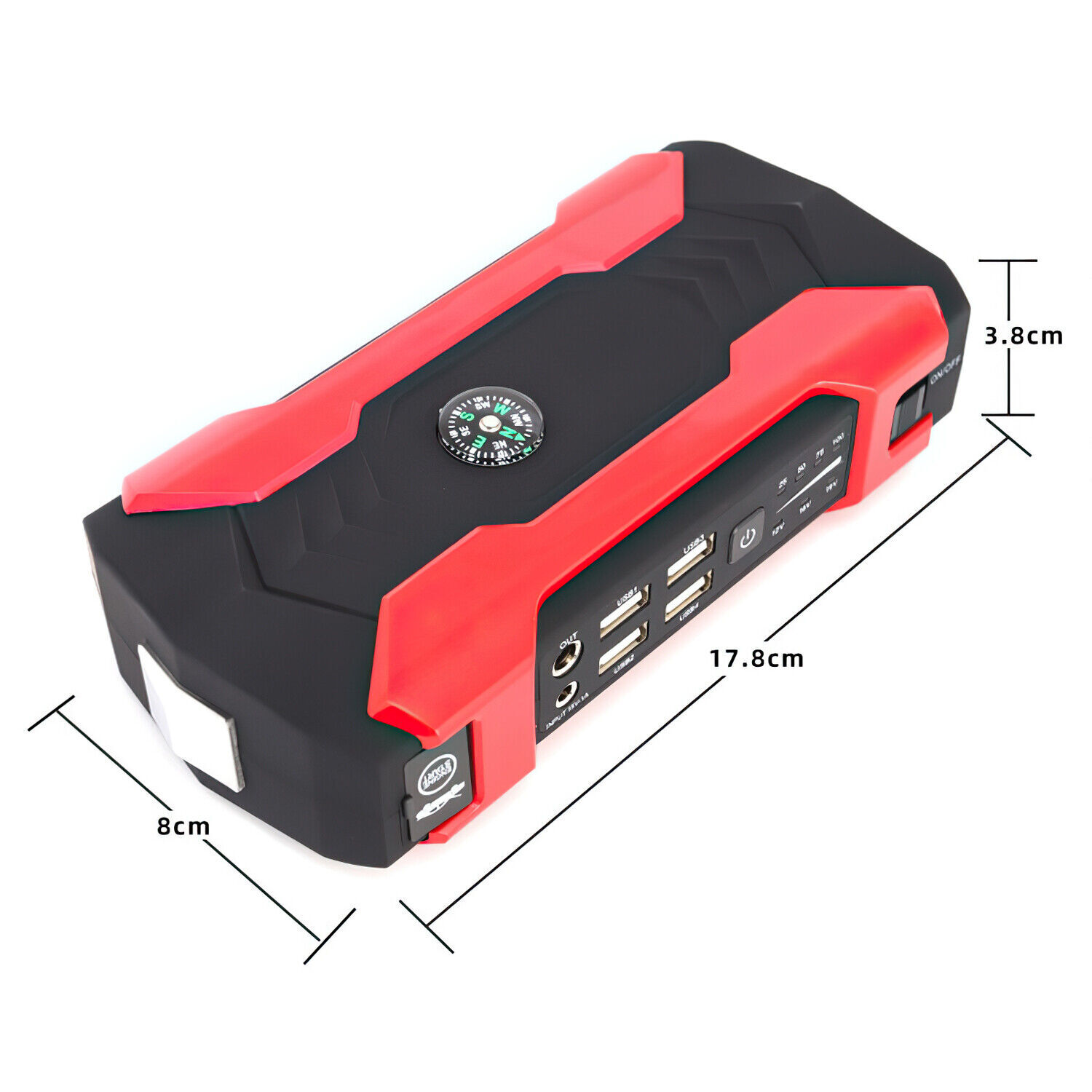 28000mAh Car Jump Starter Booster Jumper Box Power Bank Battery Charger Portable