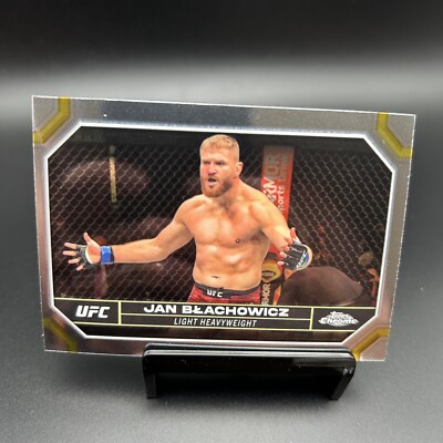 2024 Topps Chrome UFC #91 Jan Blachowicz