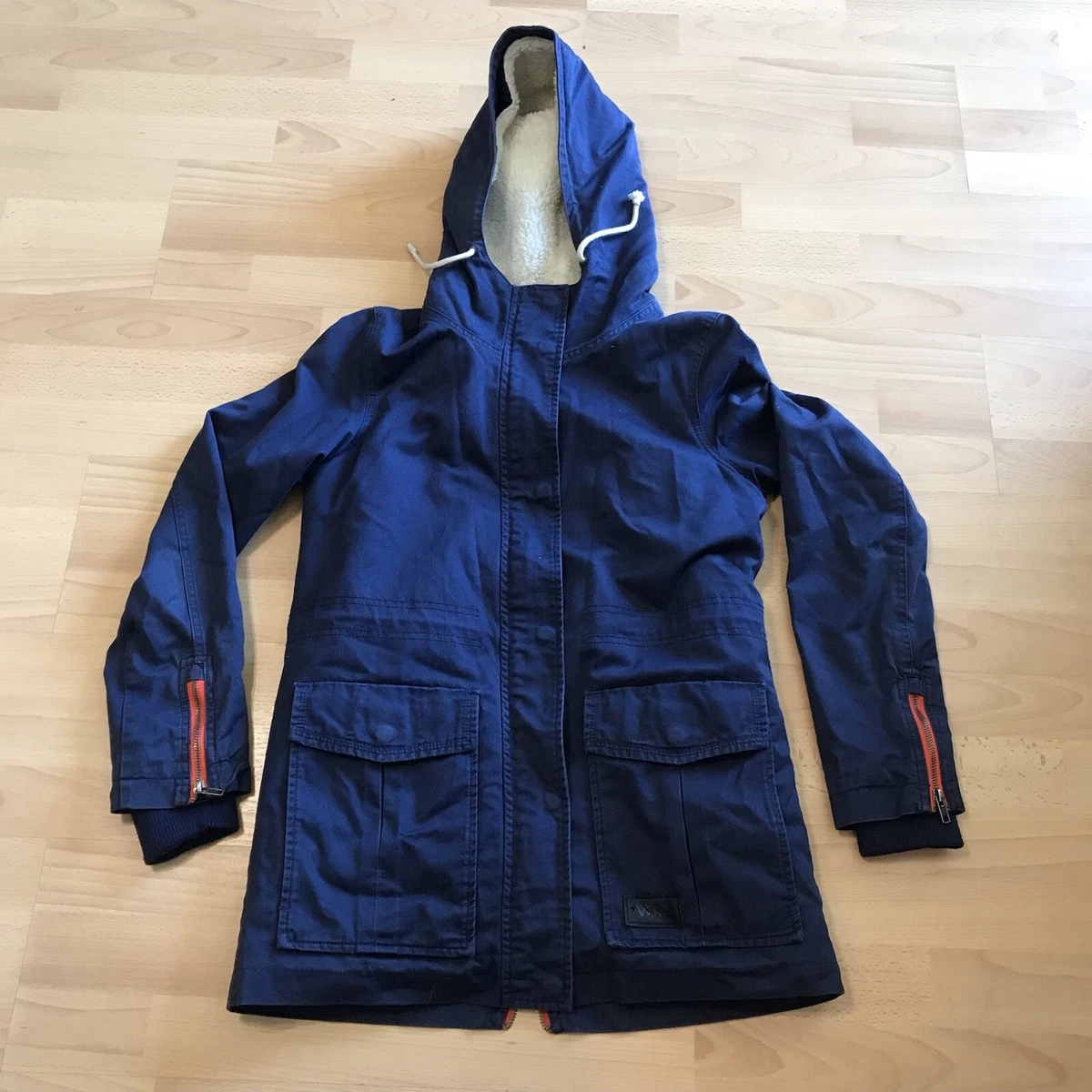 Vans windbreaker best sale womens Blue