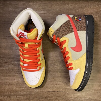Color Skates x Dunk High SB 'Kebab and Destroy' Men's Size 7 CZ2205-700 No  Lid | eBay