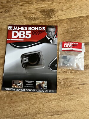 EAGLEMOSS 1/8 BUILD YOUR OWN JAMES BOND 007 ASTON MARTIN DB5 AUSGABE 50 INKL. TEILE