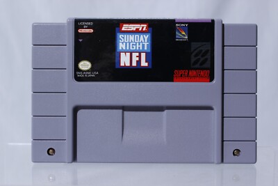 ESPN Sunday Night NFL - SNES Cartridge Only - Tested