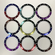 38mm Outer/30.5mm Inner Watch Bezel Insert GMT1-11 Bezel Fit For 40mm Watch Case