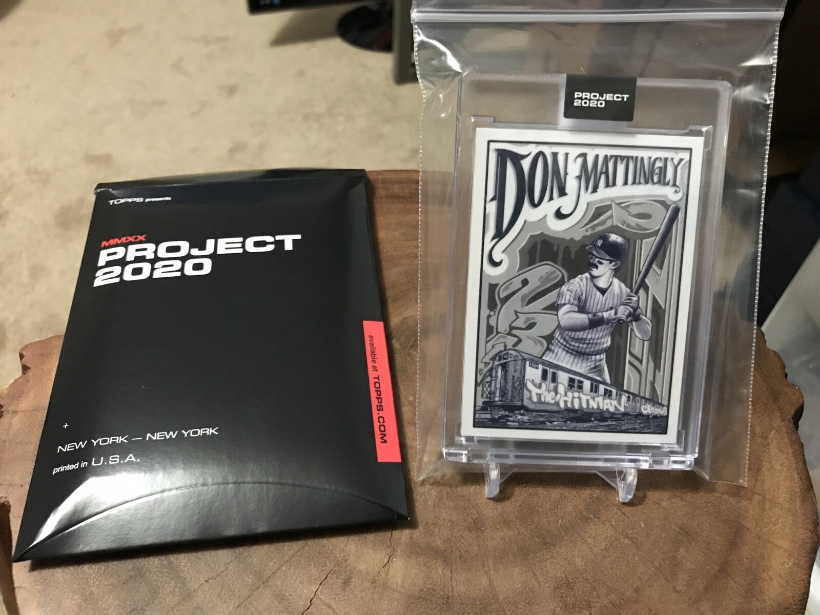 Topps Project 2020 DON MATTINGLY #95 by MISTER CARTOON RC Art YANKEES