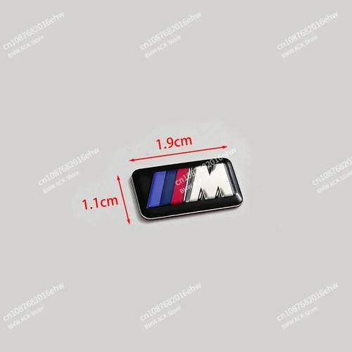For All BMW M Badge Car Steering Wheel Hub Caps Center Emblem Badge DIY Sticker - Picture 15 of 16