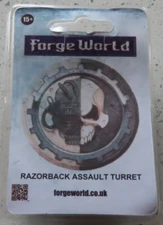Games Workshop Warhammer 40k Forgeworld Razorback Assault Turret Upgrade New NIB