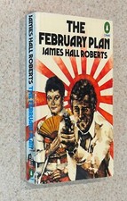 James Hall ROBERTS -- February Plan (1975 Penguin UK) -- Vintage Mystery PB