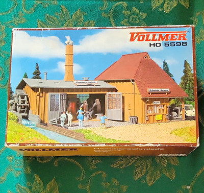 Vollmer HO 5598 Hammerschmiede Industrial Commercial Building Kit 1:87 Plastic