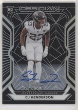 2020 Panini Obsidian Rookies Auto 53/150 CJ Henderson #145 Auto v9t