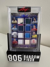 2025 LEAF PEARL MULTI-SPORT PELE MESSI RONALDO ROONEY DOMIN8 PURPLE PATCH