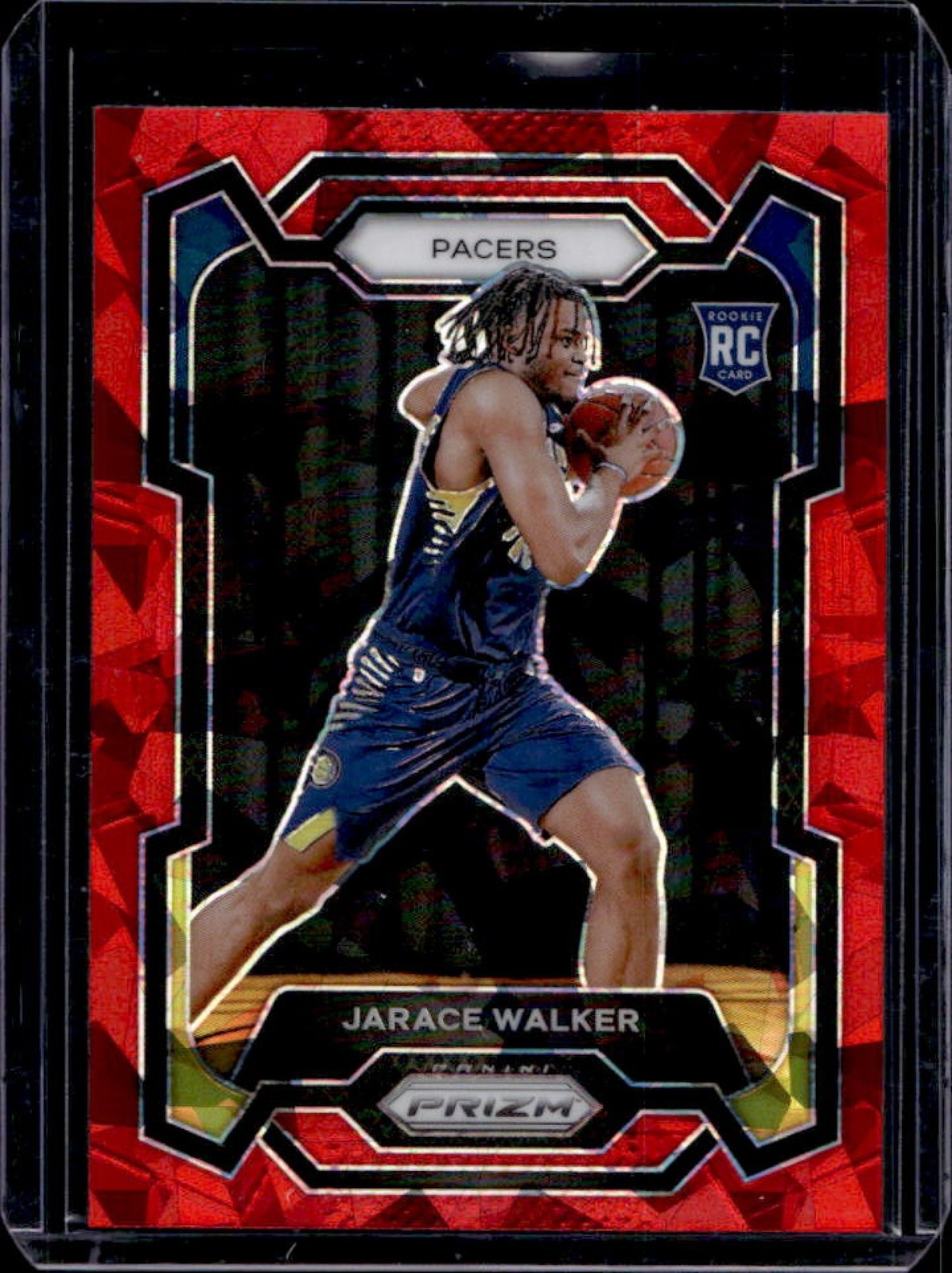 2023-24 Panini Prizm Jarace Walker RC Prizm Red Ice Rookie #168 Pacers