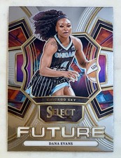 Dana Evans 2024 Panini Select WNBA Chicago Sky Future Card No 17
