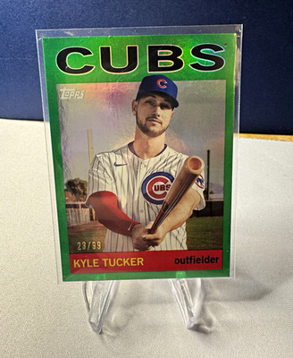 2025 Topps Archives 1964 Topps Kyle Tucker #63 Cubs Green Foilboard /99