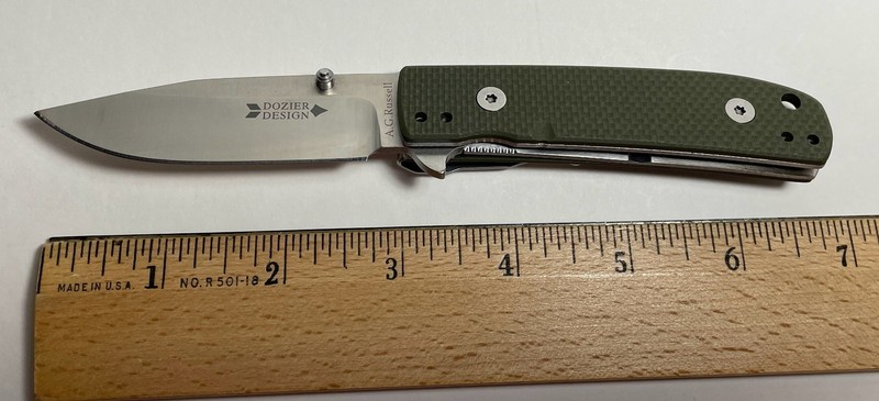 A.G. Russell Small Dozier Trapper with Flipper