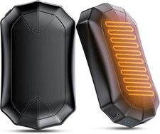 Rechargeable Magnetic Hand Warmers 2-Pack with 3 Adjustable Heat Settings