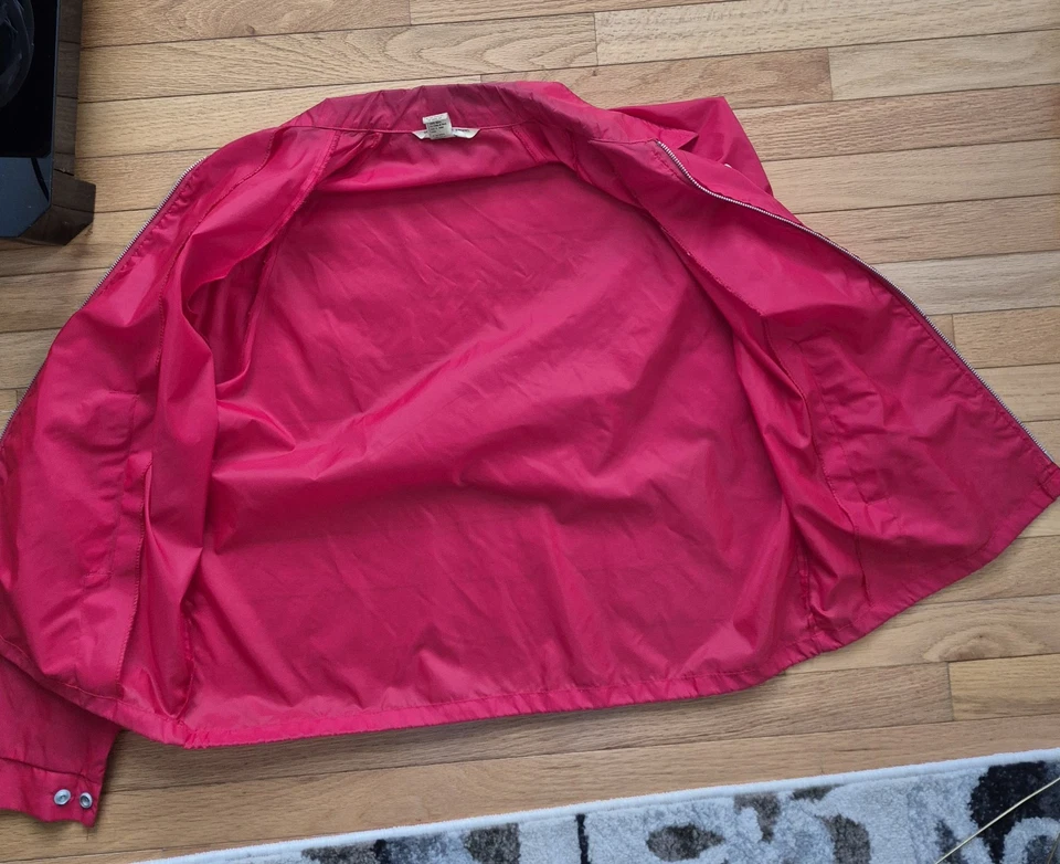 Chaqueta cortavientos vintage oficial Champion Spark Plug Racing y Anco talla X... Foto 3 de 4