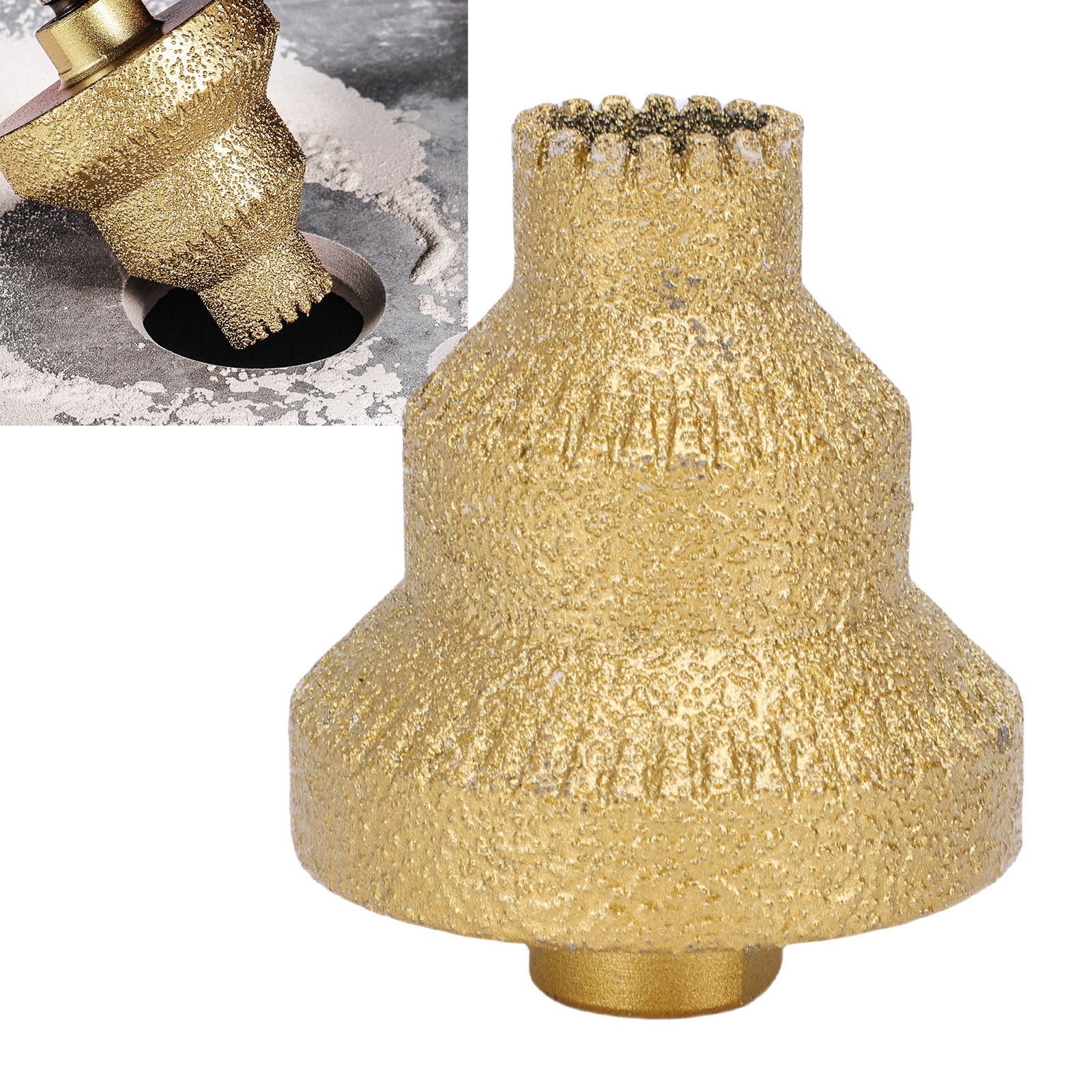 Diam-ond Step Chamfer Drill Bit Thread 20/35/50mm Multi Layer Tapered Reamer HOT