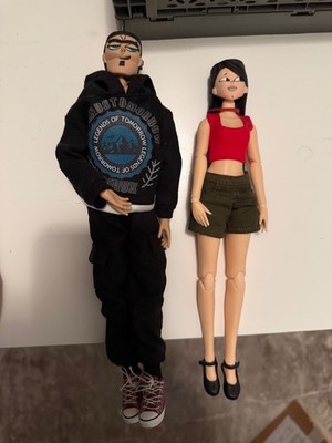 total drama island figure - Duncan and Heather custom