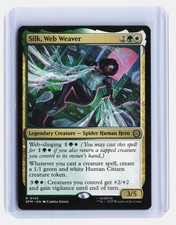 Silk, Web Weaver MTG Marvel's Spider-Man #145 Rare