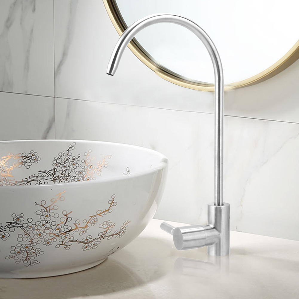 Household Kitchen Stainless Steel Faucet Wash Basin Tap Water Purifier Faucet