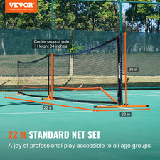 Pickleball Net Set, for Outdoor Backyard Driveway