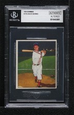 1950 Bowman Chuck Diering #179 BGS Authentic Altered 0q3