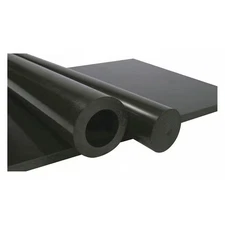 Manufacturer Varies Black Extruded Nylon 6/6 Rod Stock 4 ft. L, 1" Dia. 69635104