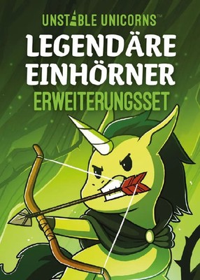 Unstable Unicorns Legendäre Einhörner Erweiterungsset | Ramy Badie | Spiel