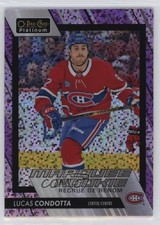 2023 O-Pee-Chee Platinum Marquee Rookies Violet Pixels /299 Lucas Condotta 1e7g